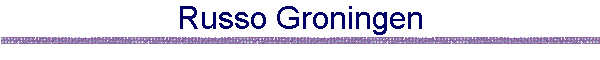 Russo Groningen