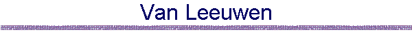 Van Leeuwen