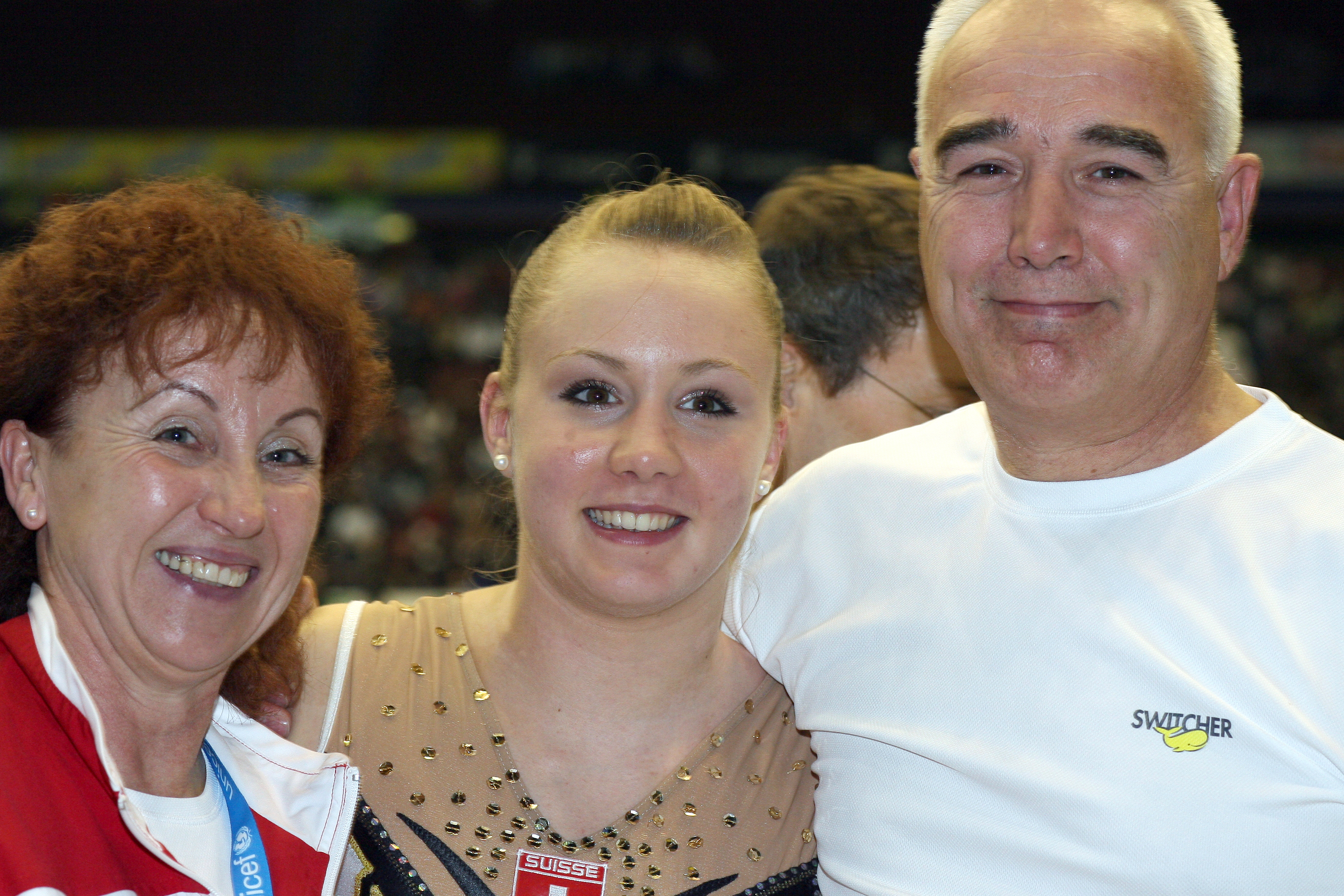 Ariella mit Trainer Zoltan Jordanov und Frau