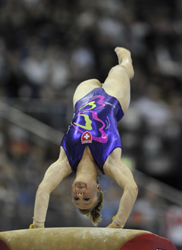 Ariella Kaeslin am Sprungfinale