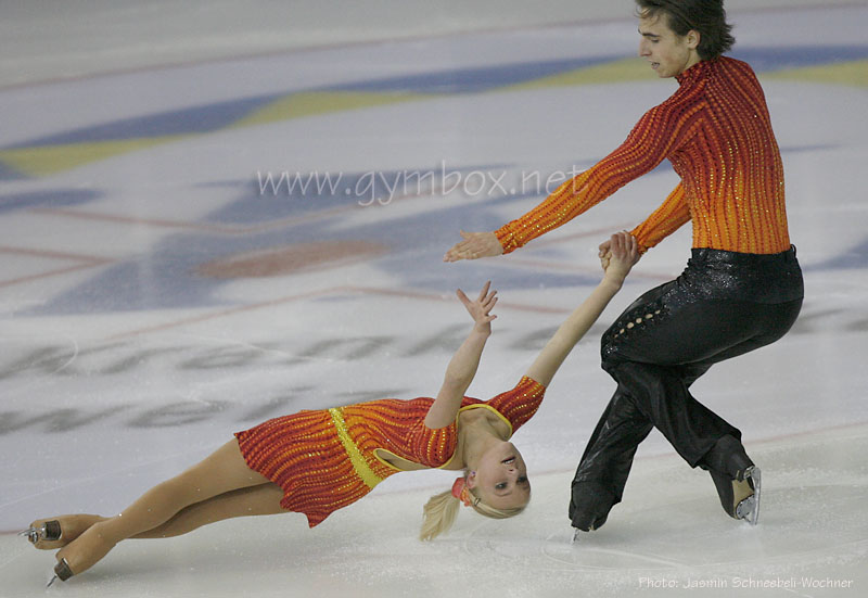 Anais Morand  und Antoine Dorsaz  Eiskunstlauf Winterthur